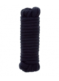 Чёрная веревка для связывания BONDX LOVE ROPE - 5 м. - Dream Toys - купить с доставкой в Кирове