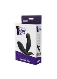 Черный вибромассажер простаты PROSTATE HERO - Dream Toys - в Кирове купить с доставкой