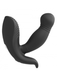 Черный вибромассажер простаты PROSTATE HERO - Dream Toys - в Кирове купить с доставкой