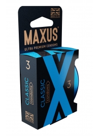 Классические презервативы в железном кейсе MAXUS Classic - 3 шт. - Maxus - купить с доставкой в Кирове