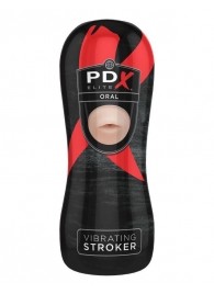 Мастурбатор-ротик Vibrating Oral Stroker - Pipedream - в Кирове купить с доставкой