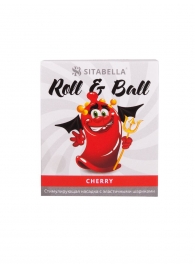 Стимулирующий презерватив-насадка Roll   Ball Cherry - Sitabella - купить с доставкой в Кирове