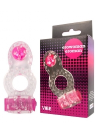 Прозрачное эрекционное кольцо Erowoman-Eroman - Erowoman-Eroman - в Кирове купить с доставкой