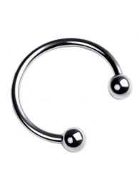 Серебристая подкова на головку пениса - ToyFa - купить с доставкой в Кирове