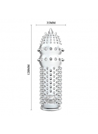 Закрытая прозрачная насадка Crystal sleeve - 14,2 см. - Erowoman-Eroman - в Кирове купить с доставкой