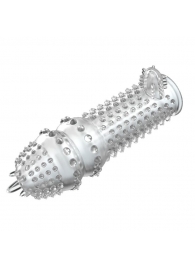 Закрытая прозрачная насадка Crystal sleeve - 14,2 см. - Erowoman-Eroman - в Кирове купить с доставкой