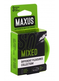 Презервативы в железном кейсе MAXUS Mixed - 3 шт. - Maxus - купить с доставкой в Кирове