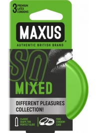 Презервативы в железном кейсе MAXUS Mixed - 3 шт. - Maxus - купить с доставкой в Кирове