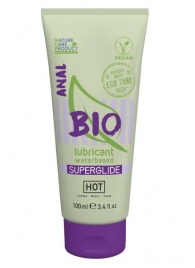 Интимный увлажняющий анальный гель BIO SuperGlide - 100 мл. - HOT - купить с доставкой в Кирове