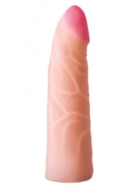 Фаллическая насадка на трусики харнесс - 17,5 см. - LOVETOY (А-Полимер) - купить с доставкой в Кирове