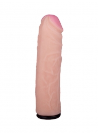 Черный пояс-трусики с насадкой  Гламур Dana  - 15,5 см. - LOVETOY (А-Полимер) - купить с доставкой в Кирове