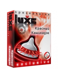 Презерватив LUXE  Exclusive   Красный Камикадзе  - 1 шт. - Luxe - купить с доставкой в Кирове