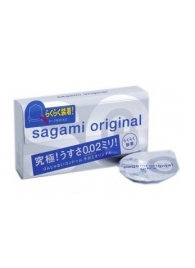 Ультратонкие презервативы Sagami Original QUICK - 6 шт. - Sagami - купить с доставкой в Кирове