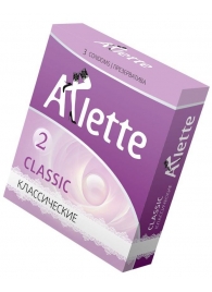 Классические презервативы Arlette Classic - 3 шт. - Arlette - купить с доставкой в Кирове