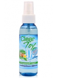 Очищающий спрей для игрушек CLEAR TOY Tropic - 100 мл. - Биоритм - купить с доставкой в Кирове