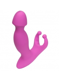 Розовый стимулятор простаты с усиками - 15 см. - 4sexdreaM - в Кирове купить с доставкой