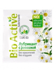Пробник лубриканта на водной основе Bio Active - 3 гр. - Биоритм - купить с доставкой в Кирове