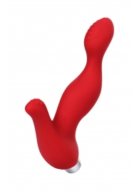 Красный силиконовый вибростимулятор простаты Proman - 12,5 см. - ToyFa - в Кирове купить с доставкой