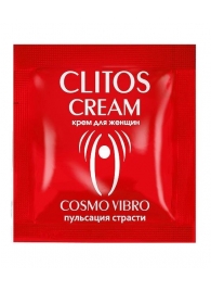 Пробник возбуждающего крема для женщин Clitos Cream - 1,5 гр. - Биоритм - купить с доставкой в Кирове
