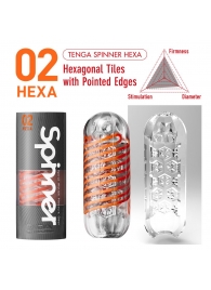 Мастурбатор SPINNER Hexa - Tenga - в Кирове купить с доставкой