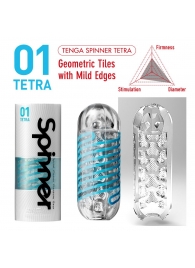 Мастурбатор SPINNER Tetra - Tenga - в Кирове купить с доставкой