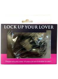 Черные меховые наручники Love с ключиками - Baile - купить с доставкой в Кирове