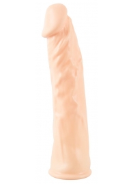 Телесная насадка-удлинитель Silicone Extension - 19 см. - Orion - в Кирове купить с доставкой