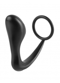 Эрекционное кольцо с анальной пробкой Ass-Gasm Cockring Plug - Pipedream - в Кирове купить с доставкой