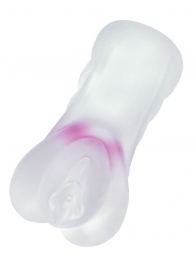 Прозрачный реалистичный мастурбатор Juicy Pussy Crystal Rose - ToyFa - в Кирове купить с доставкой