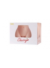 Мастурбатор-полуторс Cherry с вибрацией и двумя любовными тоннелями - KOKOS - в Кирове купить с доставкой