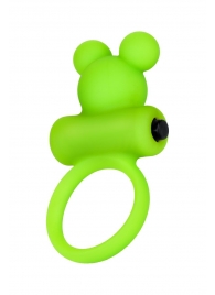 Зеленое виброкольцо на пенис A-Toys - A-toys - в Кирове купить с доставкой