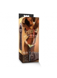 Коричневый мастурбатор-ротик Heather - Blush Novelties - в Кирове купить с доставкой