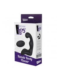 Черный вибромассажер простаты REMOTE BOOTY PLEASER - Dream Toys - в Кирове купить с доставкой