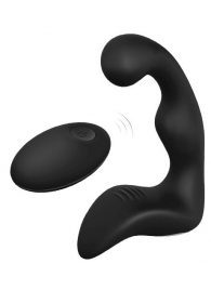 Черный вибромассажер простаты REMOTE BOOTY PLEASER - Dream Toys - в Кирове купить с доставкой