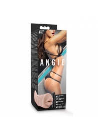 Телесный мастурбатор-ротик Angie - Blush Novelties - в Кирове купить с доставкой