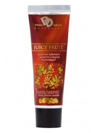 Интимный съедобный лубрикант JUICY FRUIT с ароматом фруктов - 30 мл. - БиоМед - купить с доставкой в Кирове