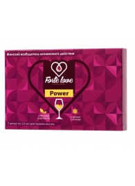 Женский возбудитель мгновенного действия Forte Love Power - 7 ампул (2,5 мл.) - Капиталпродукт - купить с доставкой в Кирове