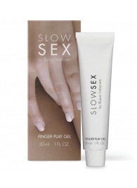 Гель для мастурбации с ароматом кокоса Slow Sex Finger Play Gel - 30 мл. - Bijoux Indiscrets - купить с доставкой в Кирове