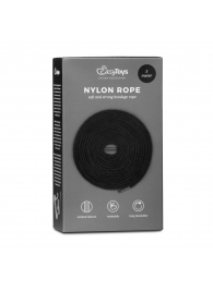 Черная веревка для бондажа Easytoys Bondage Rope - 5 м. - Easy toys - купить с доставкой в Кирове