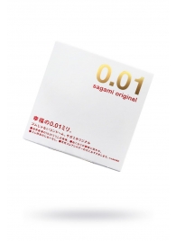 Супертонкий презерватив Sagami Original 0.01 - 1 шт. - Sagami - купить с доставкой в Кирове