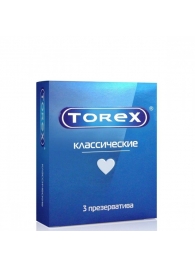 Гладкие презервативы Torex  Классические  - 3 шт. - Torex - купить с доставкой в Кирове
