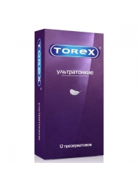 Презервативы Torex  Ультратонкие  - 12 шт. - Torex - купить с доставкой в Кирове