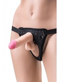 Телесный страпон на трусиках Realstick Hunter - 14,5 см. - ToyFa - купить с доставкой в Кирове