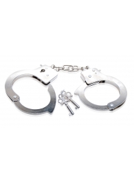 Металлические наручники Beginner s Metal Cuffs - Pipedream - купить с доставкой в Кирове