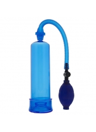 Синяя вакуумная помпа MENZSTUFF PENIS ENLARGER - Dream Toys - в Кирове купить с доставкой