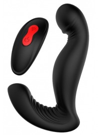 Черный вибромассажер простаты SWIRLING P-PLEASER - Dream Toys - в Кирове купить с доставкой