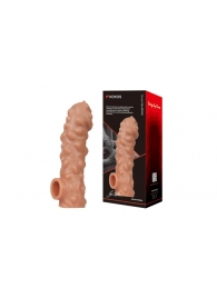 Насадка на фаллос с крупными бугорками EXTREME SLEEVE - 17,6 см. - KOKOS - в Кирове купить с доставкой