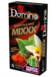 Ароматизированные презервативы DOMINO  Ароматный микс  - 6 шт. - Domino - купить с доставкой в Кирове