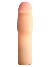 Телесная насадка-удлинитель на пенис PERFORMANCE 1.5INCH COCK XTENDER - 16 см. - Blush Novelties - в Кирове купить с доставкой