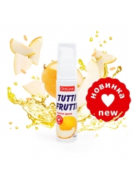 Гель-смазка Tutti-frutti со вкусом сочной дыни - 30 гр. - Биоритм - купить с доставкой в Кирове